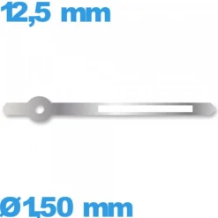 Aiguille    phosphorescente argenté diam : 1,50 mm  longueur : 12.5 mm marque Horotec cadran central des minutes - Suisse