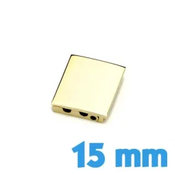 Attache 15 mm doré clip bracelet montre