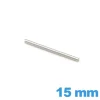 Axe cylindrique 15mm diamètre 1.0 mm pour bracelet  pas cher