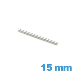 Axe cylindrique 15mm diamètre 1.0 mm pour bracelet  pas cher
