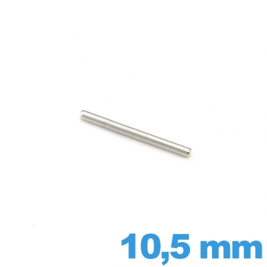 Barre droite bracelet de montre diamètre 1.0 mm Longueur : 10.5 mm