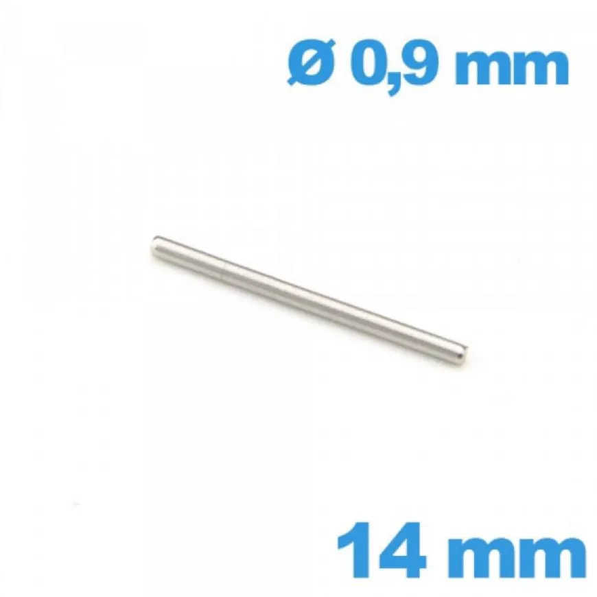 Barre Droite pour Montre 14 mm diamètre 0,90 mm