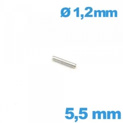 Barre Droite pour Montre 5,5 mm diamètre 1,2 mm