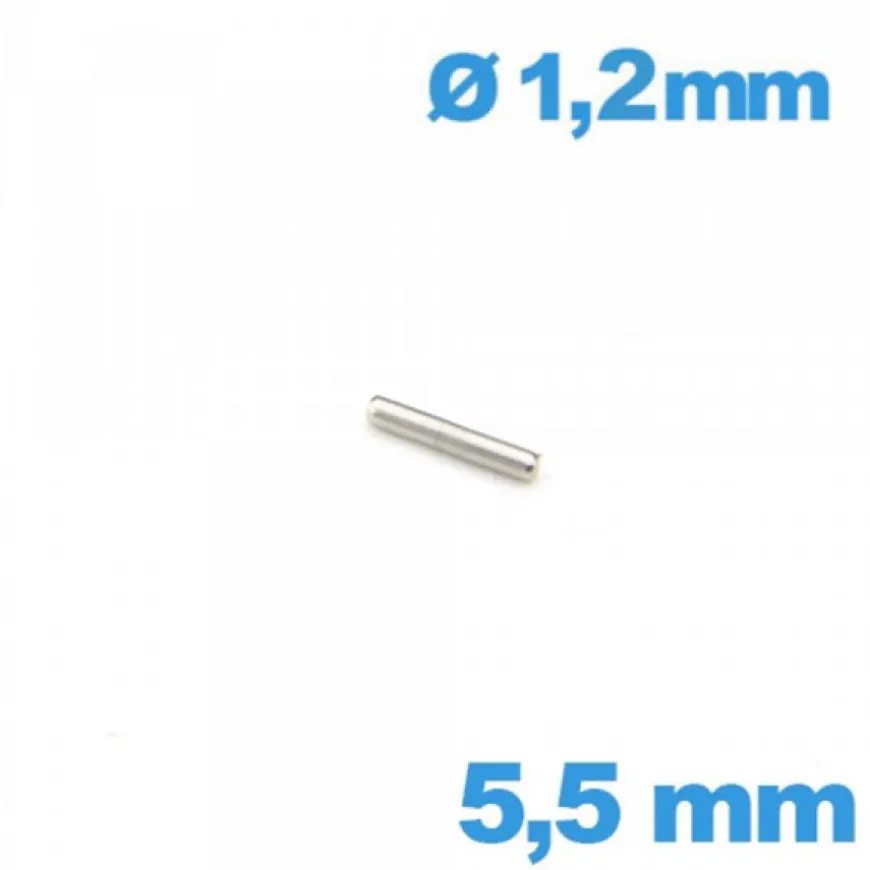 Barre Droite pour Montre 5,5 mm diamètre 1,2 mm