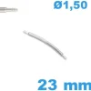 1 Barre 23mm courbée