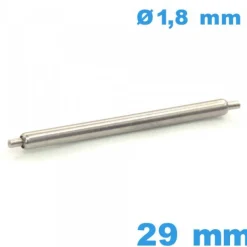 1 Barre   29mm Non téléscopique épaulement simple diam : 1,8 mm Suisse