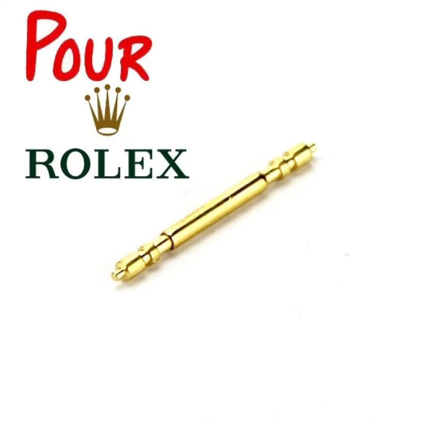 Barre à ressort montre Rolex Doré 20 mm