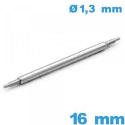 1 Barre Téléscopique 16 mm pour montre d :1,3 mm épaulement double