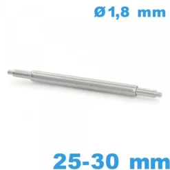1 Barre Téléscopique 25 à 30mm réparation bracelet montre d :1,8 mm