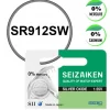 Batterie de montre Seizaiken (Seiko) SR912SW 1,55 V oxyde d'argent