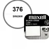 Batterie montre 1,55 V oxyde d'argent 376 Maxell