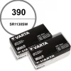 20 Batteries alcaline 1,55 V Varta 390 de montre