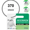 Batterie Seiko 370 1,55 V oxyde d'argent montre