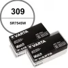 20 Batteries montre alcaline 1,55 V 309 Varta