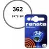 Batterie 1,55 V 362 oxyde d'argent Renata montre