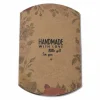 berlingot carton kraft marron pour toutes les occasions  motif saint valentin