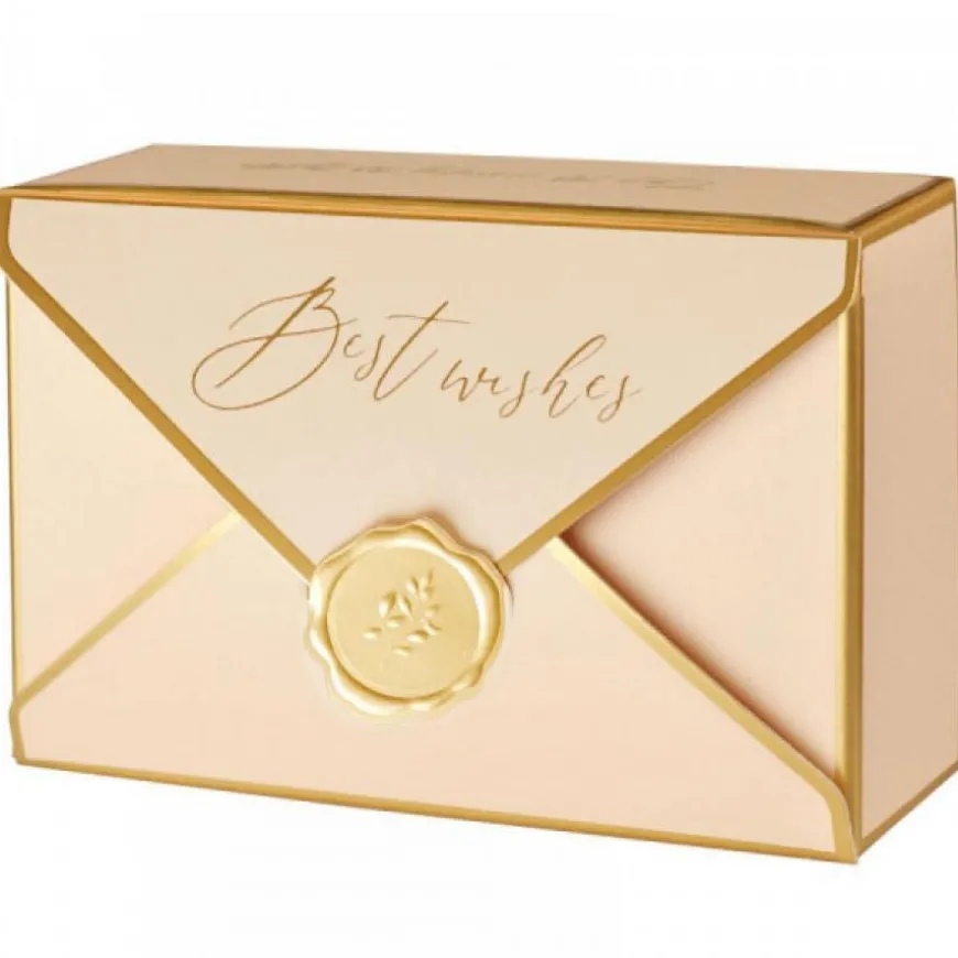 Boite Cadeau Or en Carton à offrir 10 x 7 cm pas chère