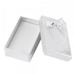boîte carton argent pour le plaisir d'offrir