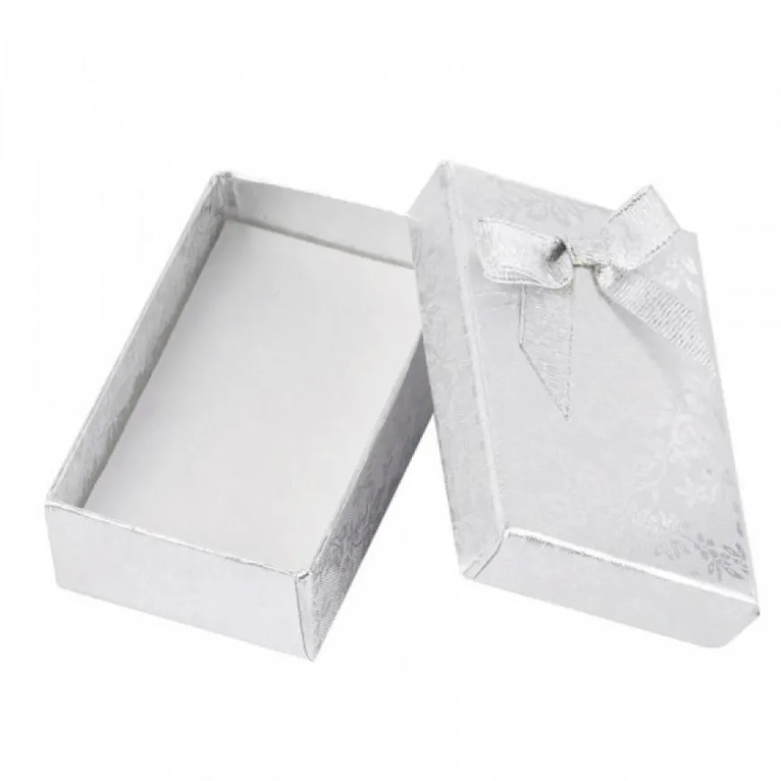 boîte carton argent pour le plaisir d'offrir