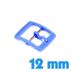 Boucle Ardillon Bleu royal 12 mm en Plastique