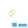 Boucle Ardillon Dorée 18 mm - Fermoir