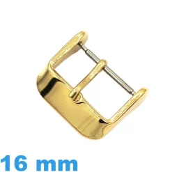 Boucle Ardillon Doré 16 mm - Fermoir Montre