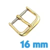 Boucle Ardillon Doré pour Montre 16 mm