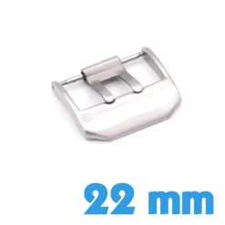 Boucle Ardillon Double 22 mm Argenté