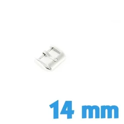 Boucle Ardillon 14 mm Acier - Fermoir