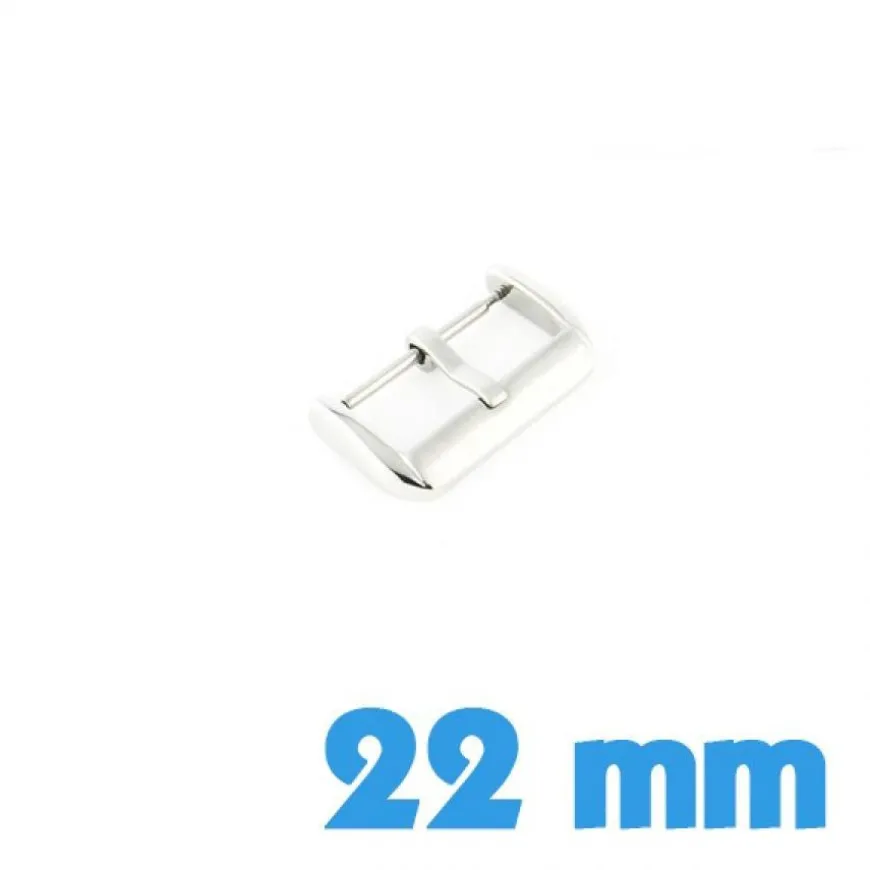 Boucle Ardillon 22 mm Argentée - Fermoir