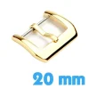 Boucle Ardillon 20 mm Dorée - Fermoir Montre
