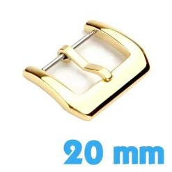 Boucle Ardillon 20 mm Dorée - Fermoir Montre