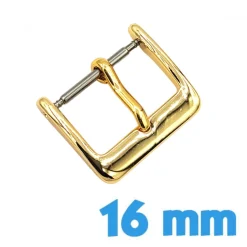 Boucle Ardillon 16 mm Doré - Fermoir
