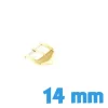Boucle Ardillon 14 mm Doré - Fermoir