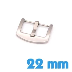 Boucle Ardillon 22 mm Métal Brossé