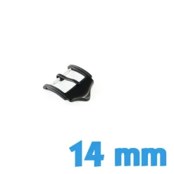 Boucle Ardillon 14 mm Noir - Fermoir