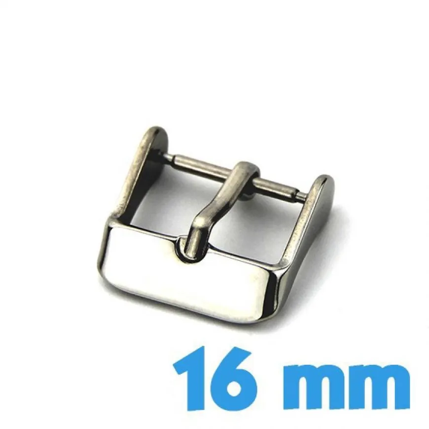 Boucle ardillon 16 mm - pièce détachée montre