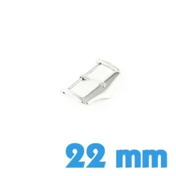 Boucle Ardillon Montre Argentée 22 mm