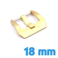 Boucle Ardillon Métal Doré 18 mm