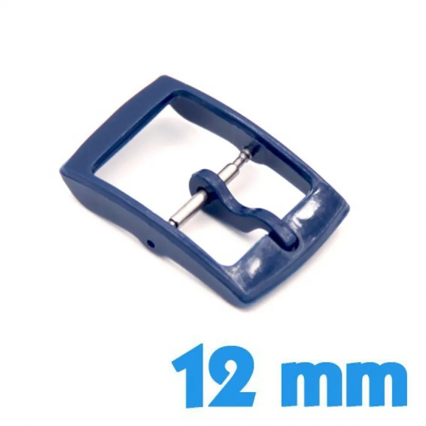 Boucle Ardillon Plastique Bleu 12 mm - Fermoir