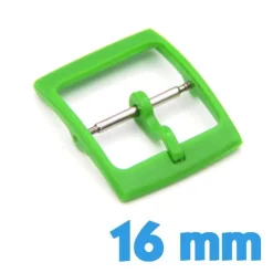 Boucle Ardillon Plastique Vert 16 mm pas chère