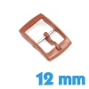 Boucle Montre Ardillon 12 mm Marron Plastique compatible Swatch