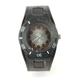 Bracelet de force marque EXCELLANC montre brun style militaire