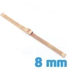 Bracelet mailles milanaises pour montre 8mm Cuivre Acier Inoxydable