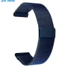 Bracelet 21 mm Acier Inoxydable Argenté montre Coulissant