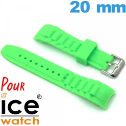Bracelet montre pour montre Ice Watch Vert Silicone 20 mm