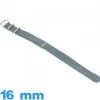 Bracelet Nylon de montre 16 mm N.A.T.O