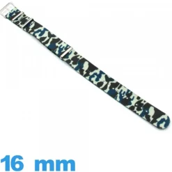 Bracelet Nylon pour montre 16mm Nato Camo militaire
