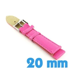 Bracelet pas cher simili rose 20 mm