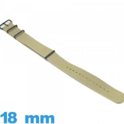Bracelet pour Montre 18 mm style NATO Vert